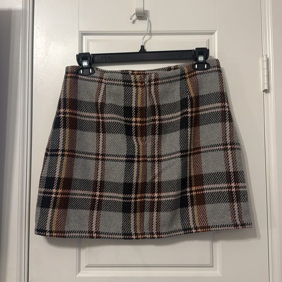 Gianni Bini Plaid Skirt Size XL - Picture 2 of 3